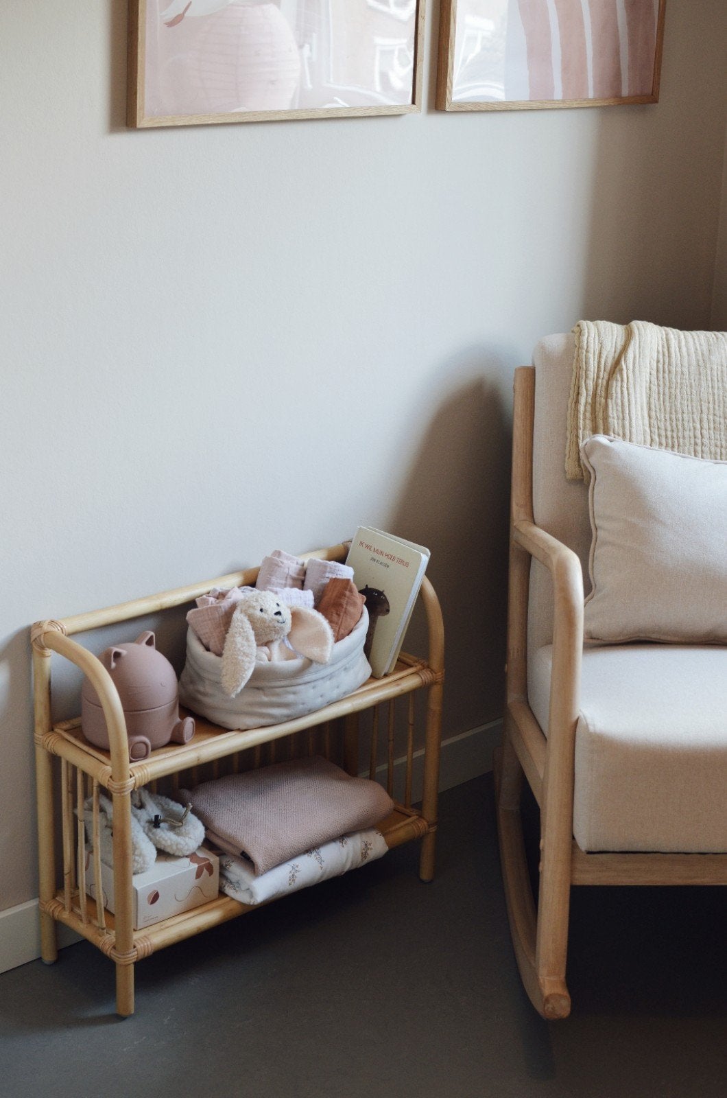 Bamboe rekje kinderkamer, Ophalen, Zo goed als nieuw, Overige typen