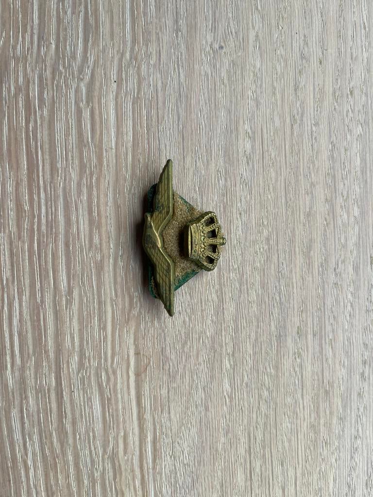 Luchtmacht embleem oud, Ophalen of Verzenden, Luchtmacht, Nederland, Embleem of Badge