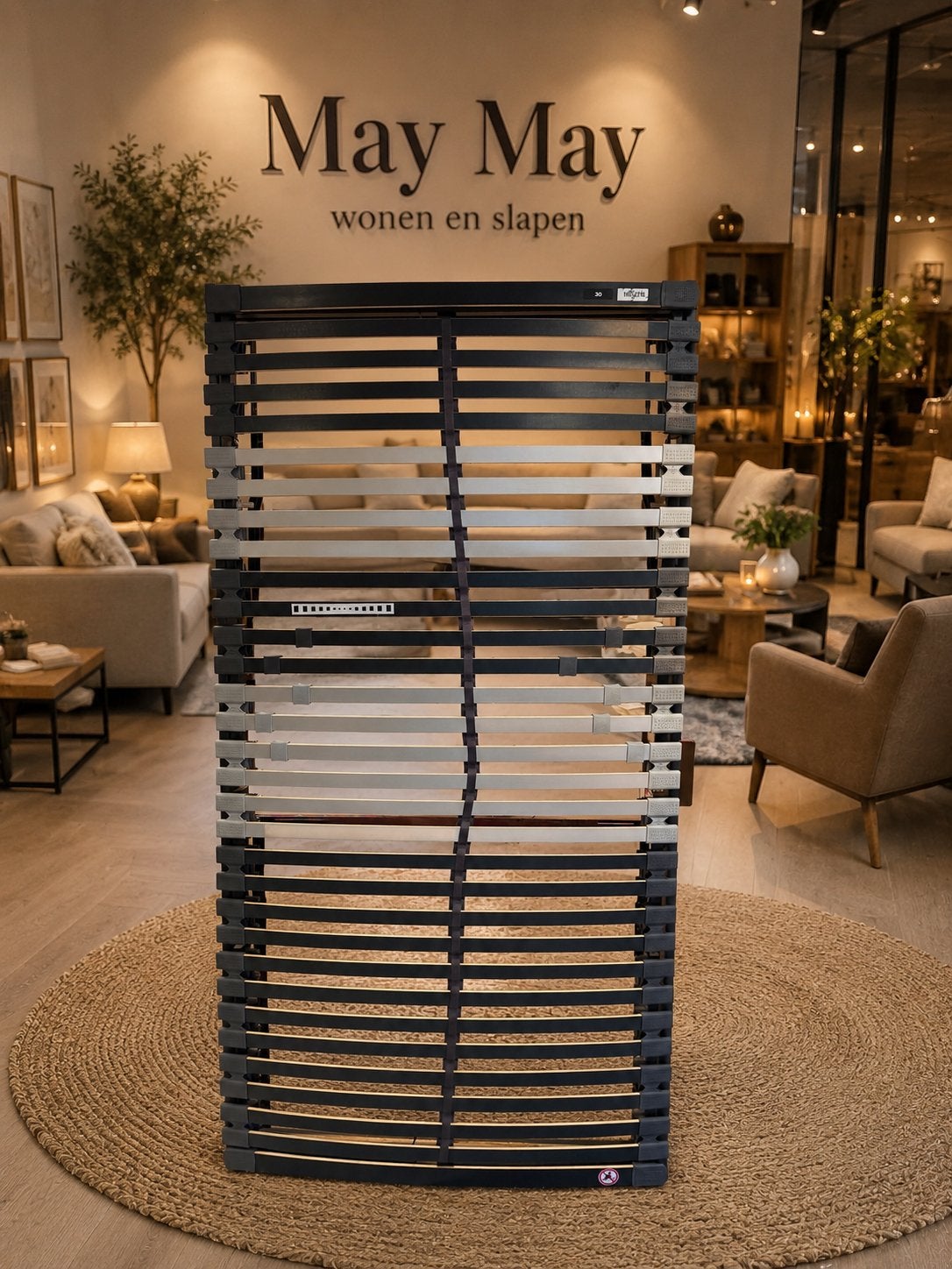Elektrisch 100x210cm verstelbare lattenbodem met 32 lats