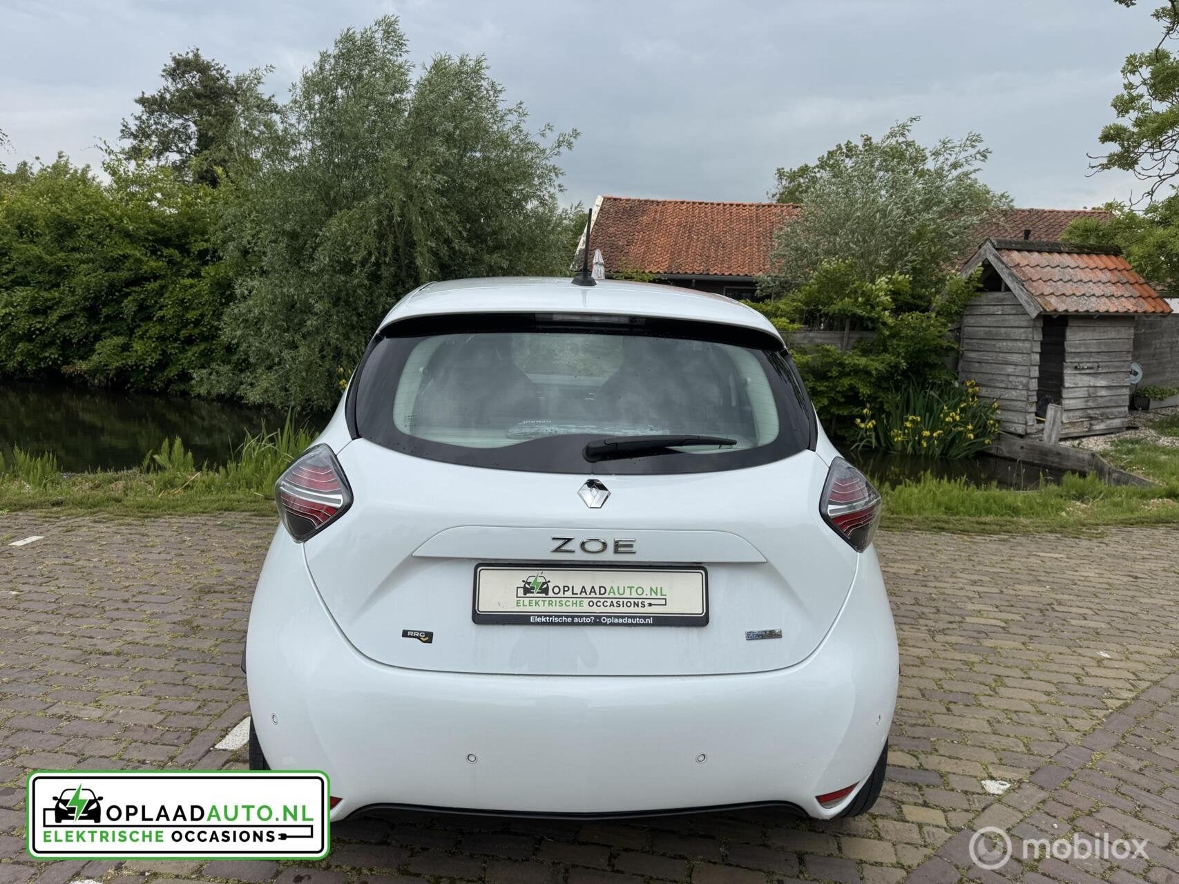 Renault Zoe R110 Life Experience 52 | Koop Accu | Camera, Auto's, Stof, Gebruikt, Met garantie (alle), Wit