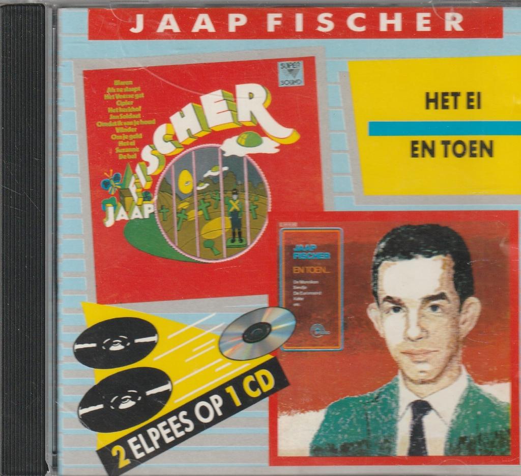 Jaap Fischer Het Ei en Toen 2 ELPEES OP 1 CD, Verzenden, Gebruikt, Levenslied of Smartlap