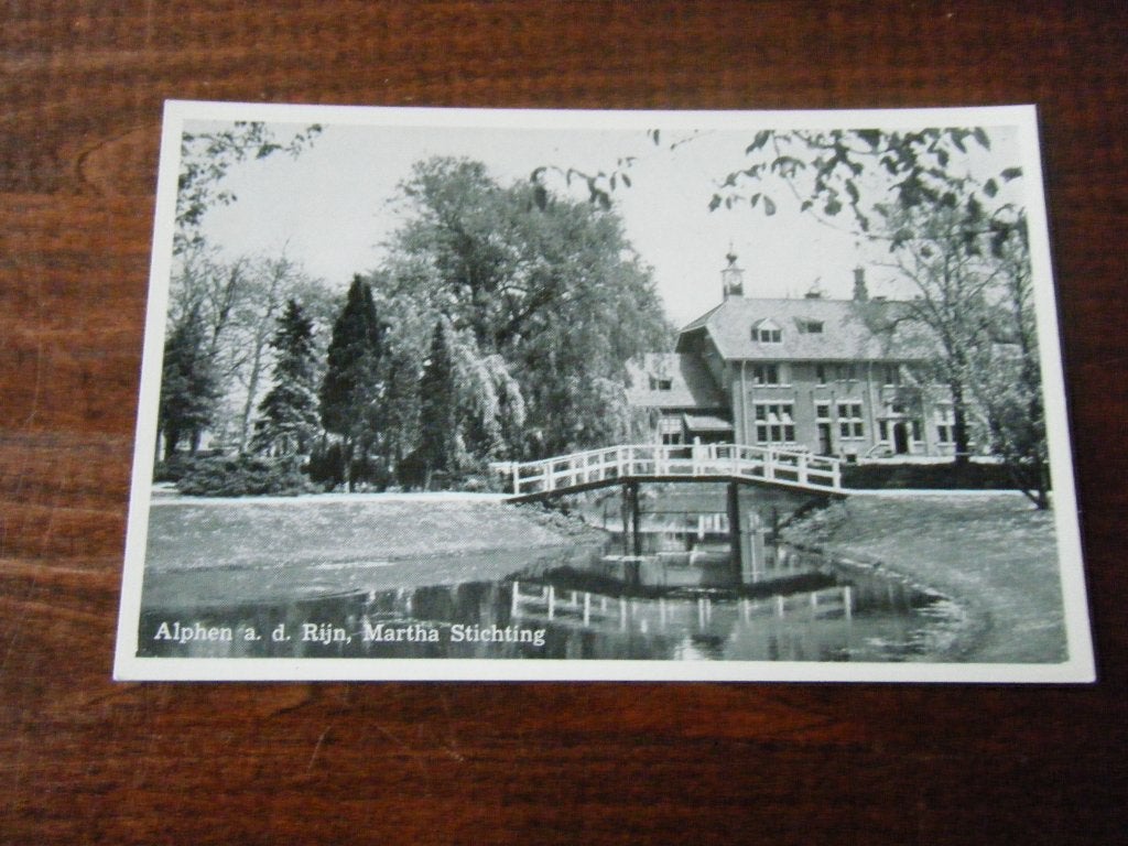 Z31 - Alphen a/d Rijn - Martha Stichting - Mooi/Oud, Ophalen of Verzenden, 1940 tot 1960, Zuid-Holland