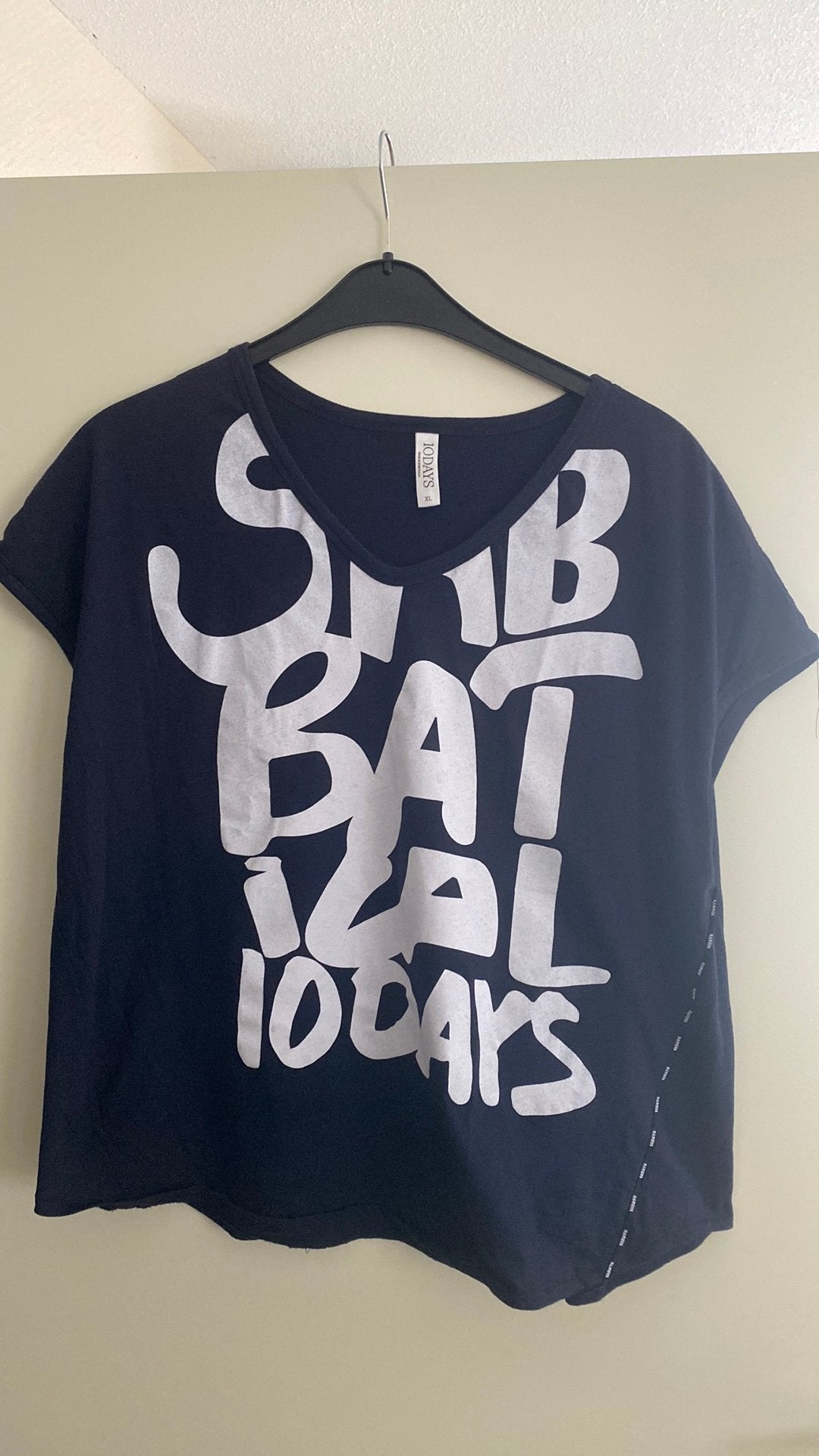 10Days shirt maat 4, Blauw, Maat 46/48 (XL) of groter, Ophalen of Verzenden, Zo goed als nieuw
