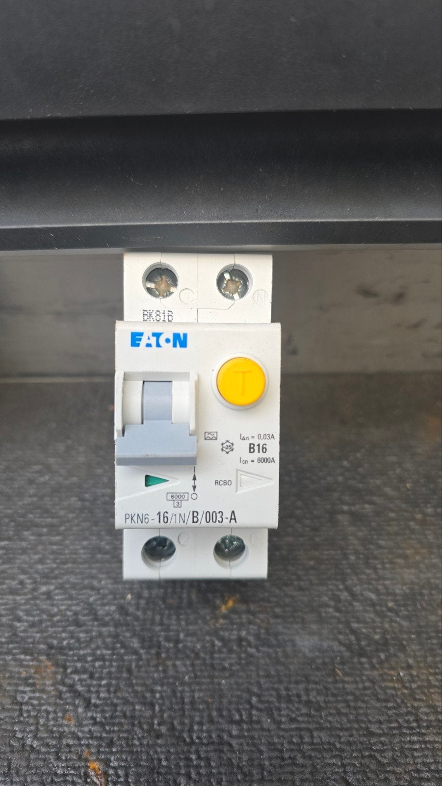 Eaton PKN6-16/1N/B/003-A Aardlekautomaat B16 0.03A, Ophalen of Verzenden