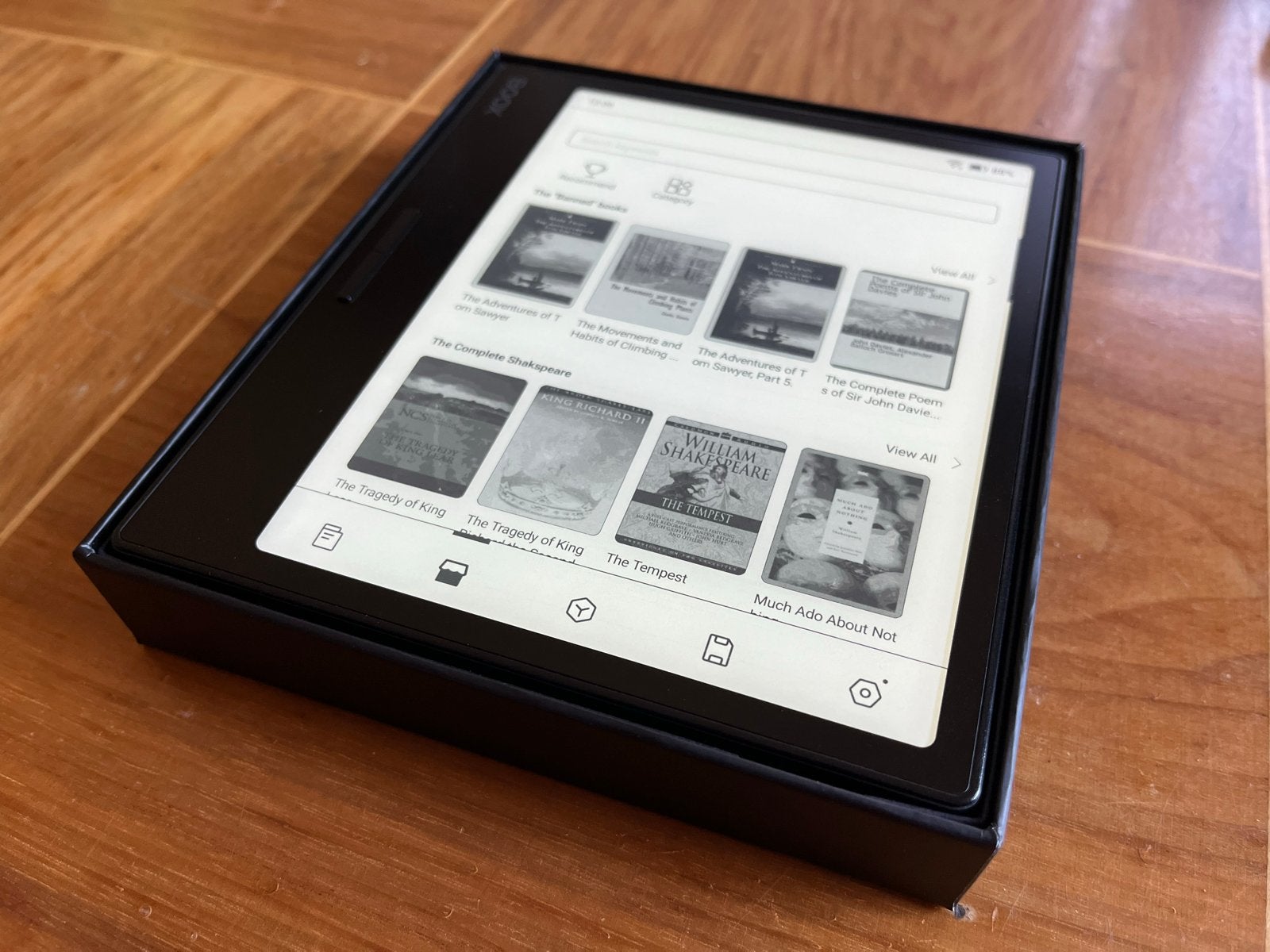 Boox Page Onyx 7” E-reader - Zo goed als nieuw, Computers en Software, Bluetooth, Ophalen of Verzenden, Zo goed als nieuw, 7 inch