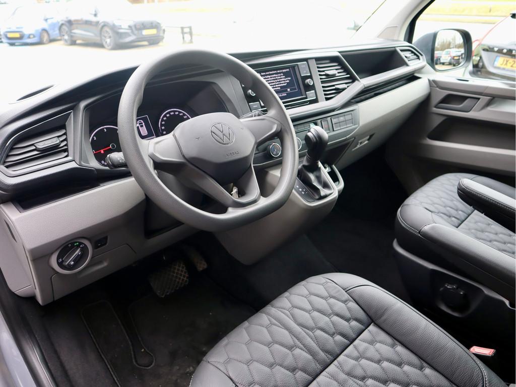 Volkswagen Transporter 2.0 TDI 150PK DSG LUXE DUBBELE CABINE, Auto's, Bestelauto's, Gebruikt, Euro 6, 4 cilinders, 150 pk