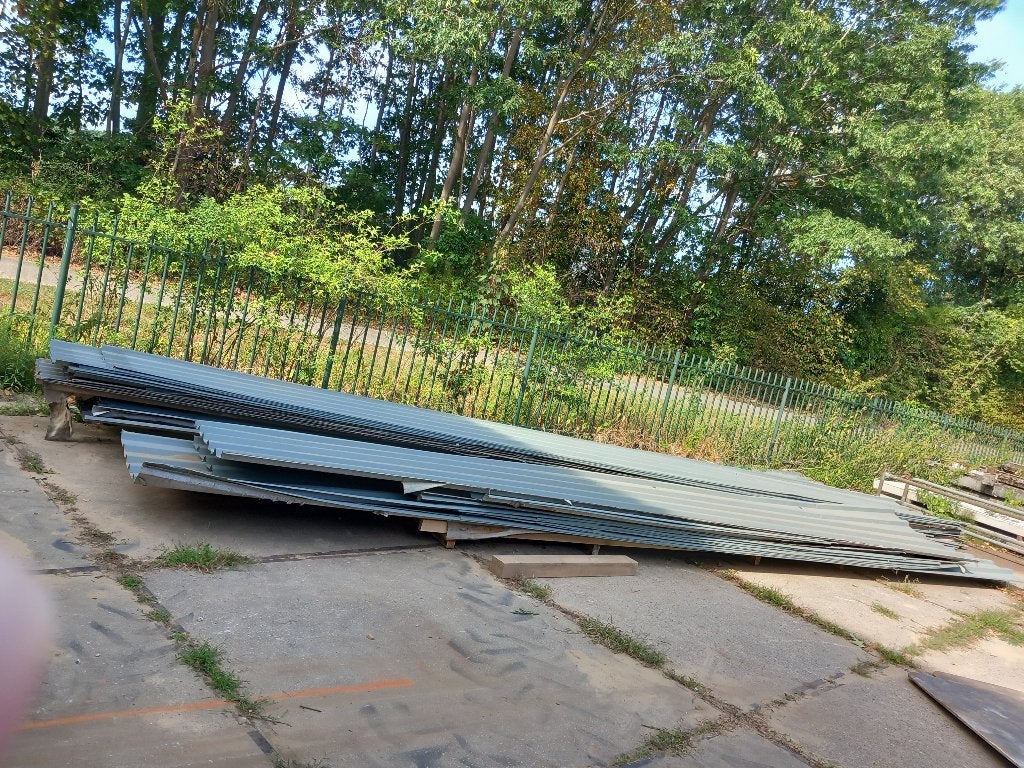 Damwandplaten dak en wand, Ophalen, Gebruikt, Overige materialen