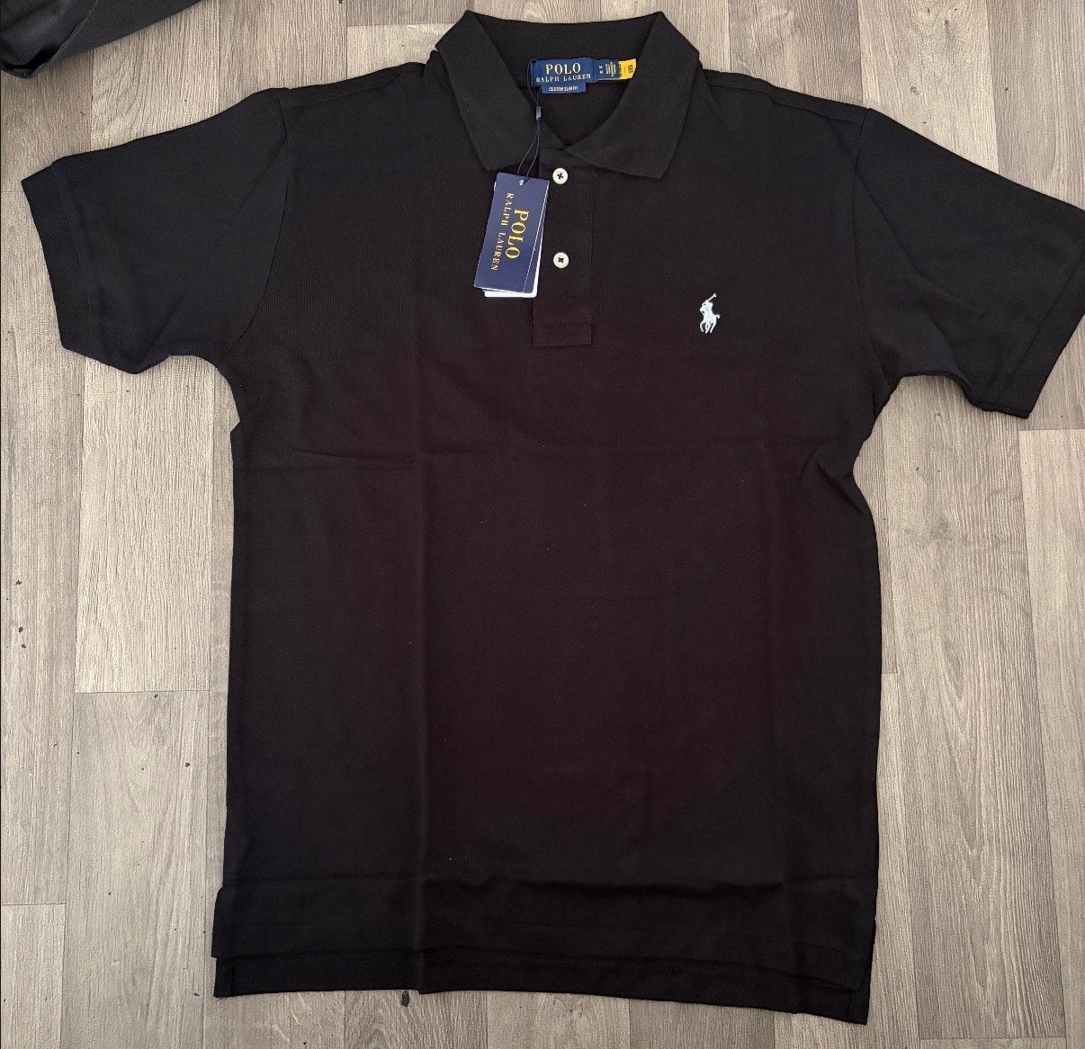 Ralph Lauren Polo Slim Fit - Maat M (valt als S), Kleding | Heren, Ophalen of Verzenden, Nieuw, Maat 46 (S) of kleiner, Zwart