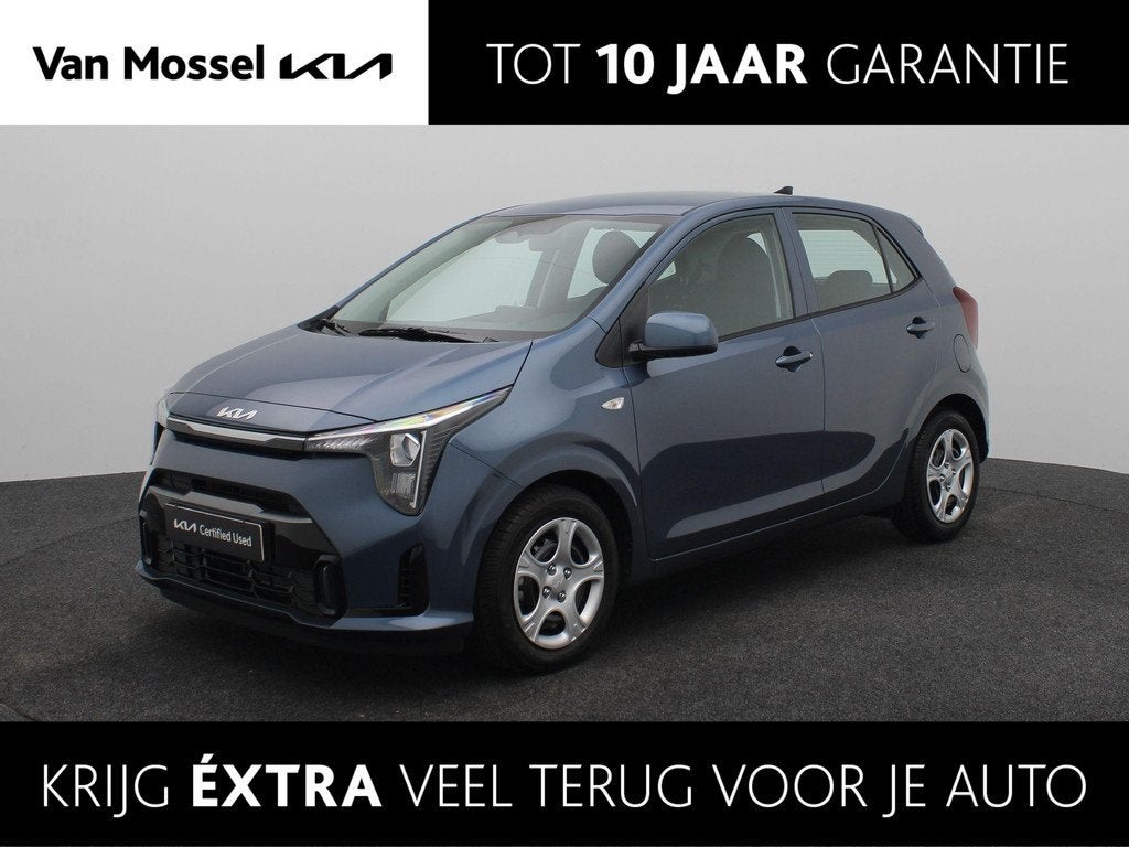 Kia Picanto 1.0 DPI DynamicLine | AUTOMAAT | Navigatie | Cru, 12 maanden, Stof, Euro 6, Bedrijf