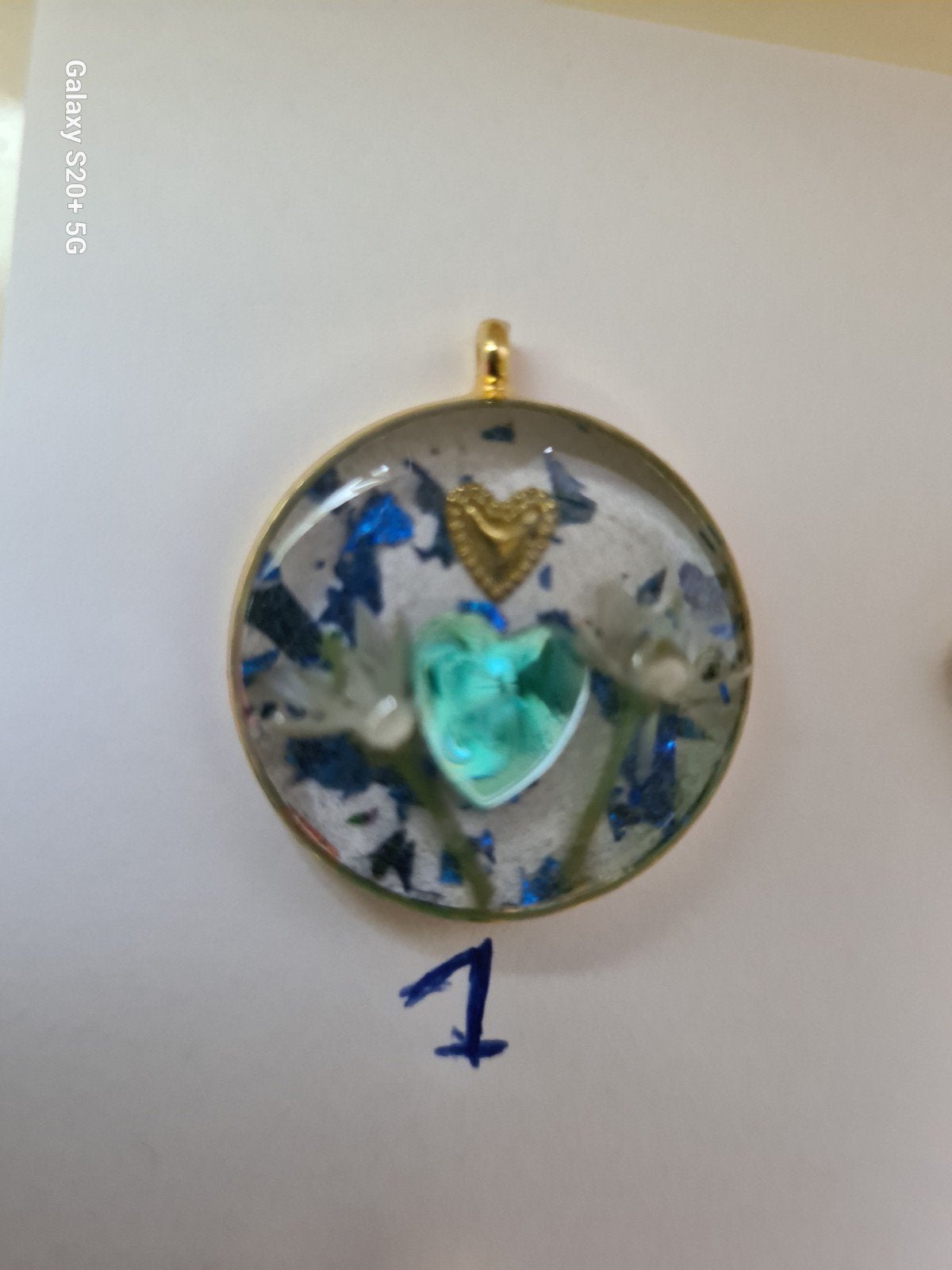 Handgemaakte Epoxy Sieraden (Kettingen & Hangers) en Klokken, Met hanger, Kunststof, Overige kleuren, Nieuw