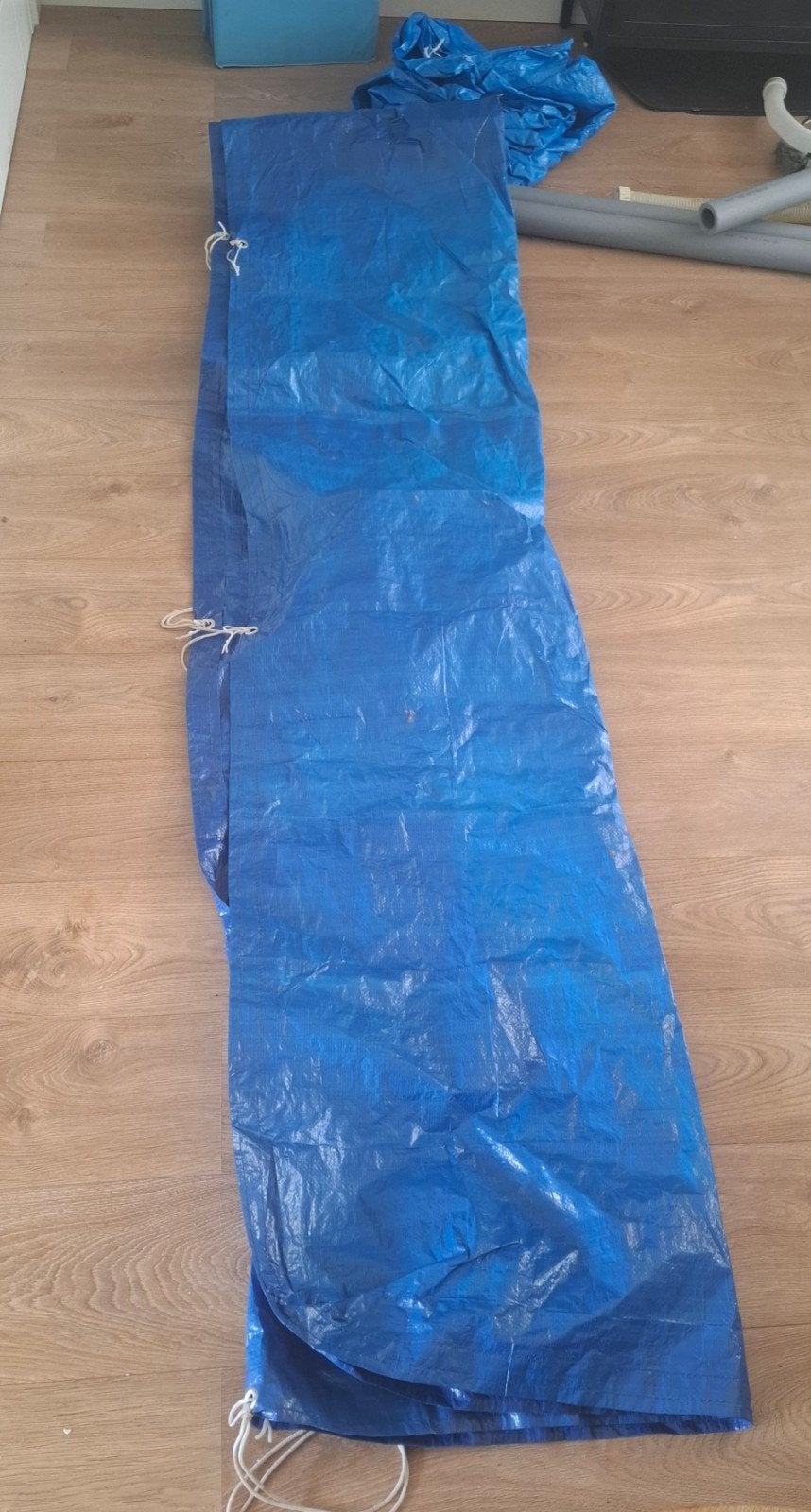 Zwembadhoes 2x3 m - Blauw afdekzeil voor zwembad, Ophalen