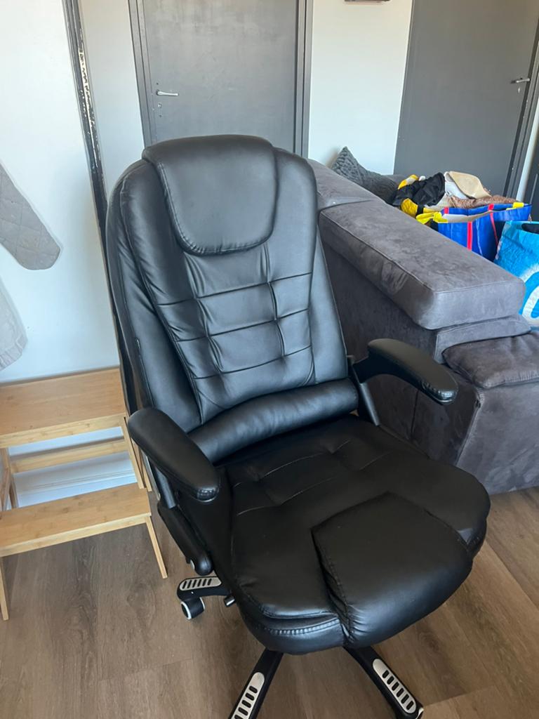 Gaming stoel / Gaming chair, Huis en Inrichting, Ophalen, Gebruikt, Leer, Eén