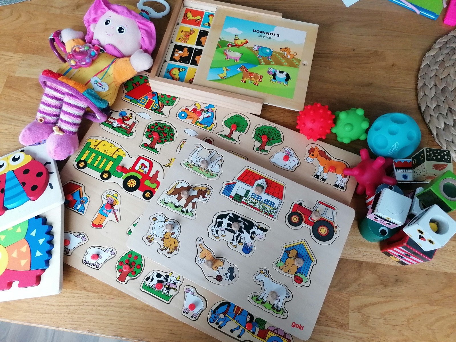 Diverse speelgoedset voor kleine kinderen, Ophalen of Verzenden, Gebruikt, Overige typen, Met geluid