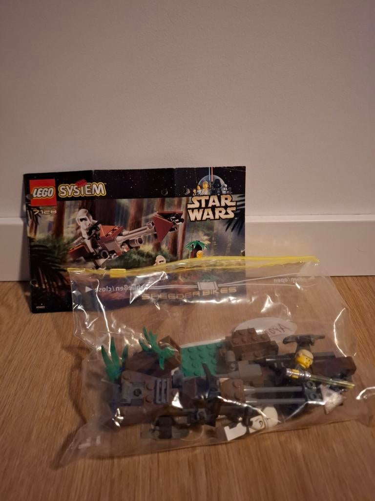Lego Star Wars 7128 Speeder Bikes (zonder doos), Compleet, Star Wars, Lego, Ophalen of Verzenden