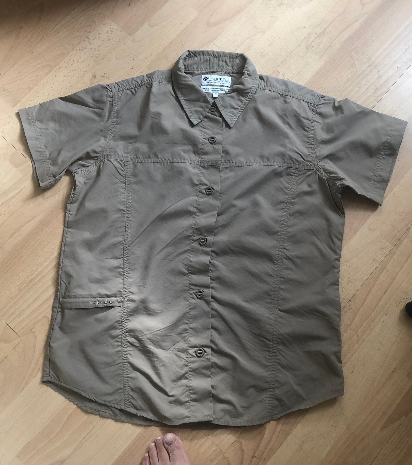 Columbia wandelblouse M €15, Kleding | Dames, Sportkleding, Maat 38/40 (M), Overige typen, Ophalen of Verzenden, Zo goed als nieuw