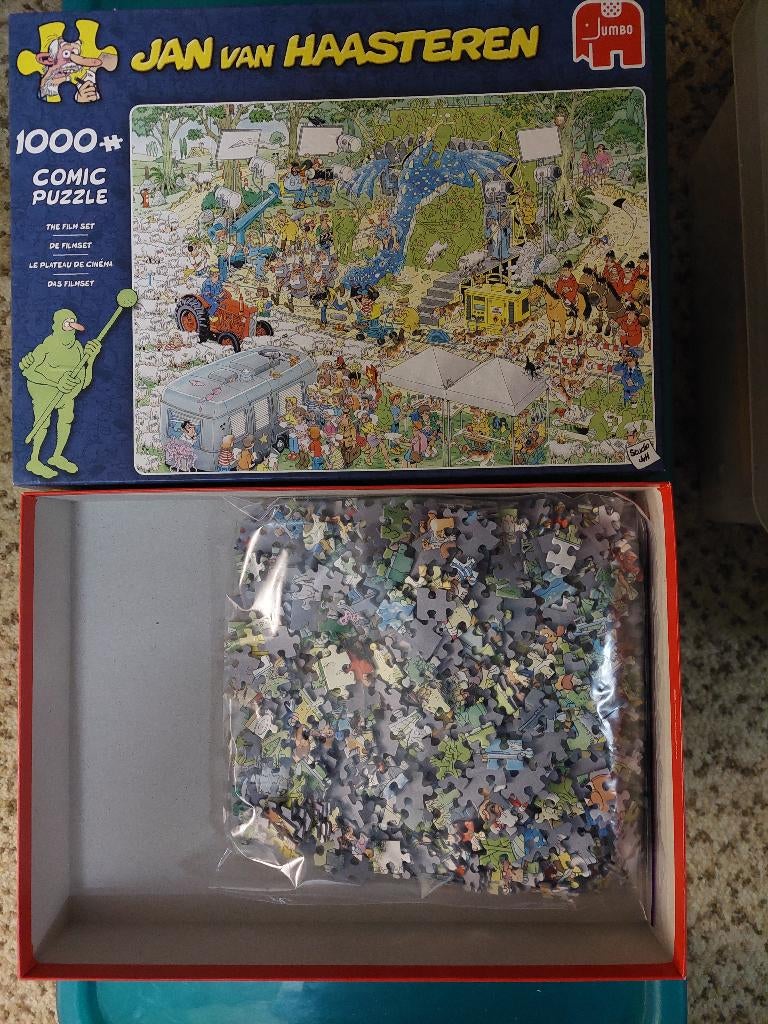 Jan van Haasteren puzzels, Ophalen, 500 t/m 1500 stukjes, Zo goed als nieuw