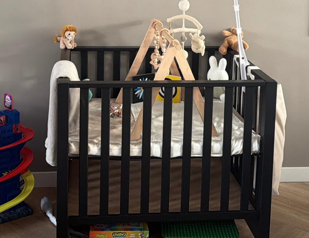 Europe Baby Casper Box II Mat Zwart, zonder la!!, Ophalen, Gebruikt, Rechthoekig, Lade