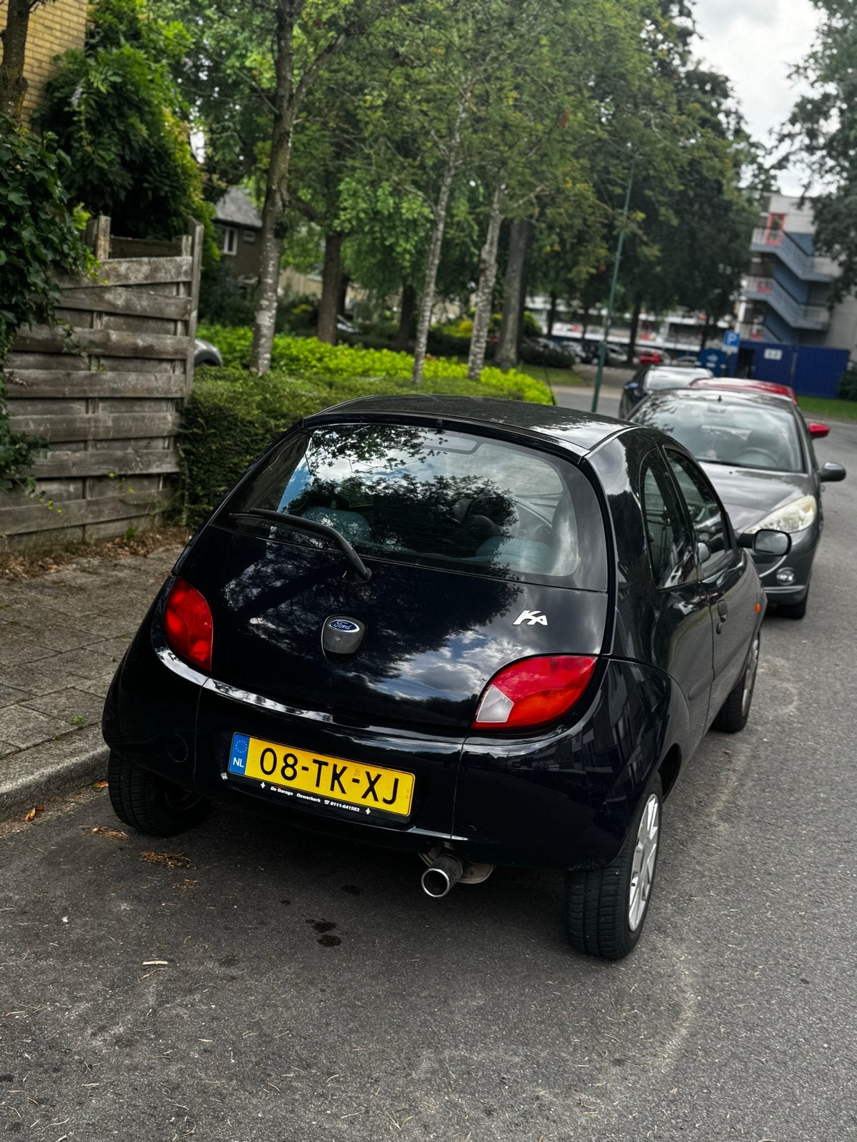 Ford Ka 1.3 I 44KW 2006 Blauw, Auto's, Voorwielaandrijving, 1299 cc, 31 €/maand, 4 cilinders