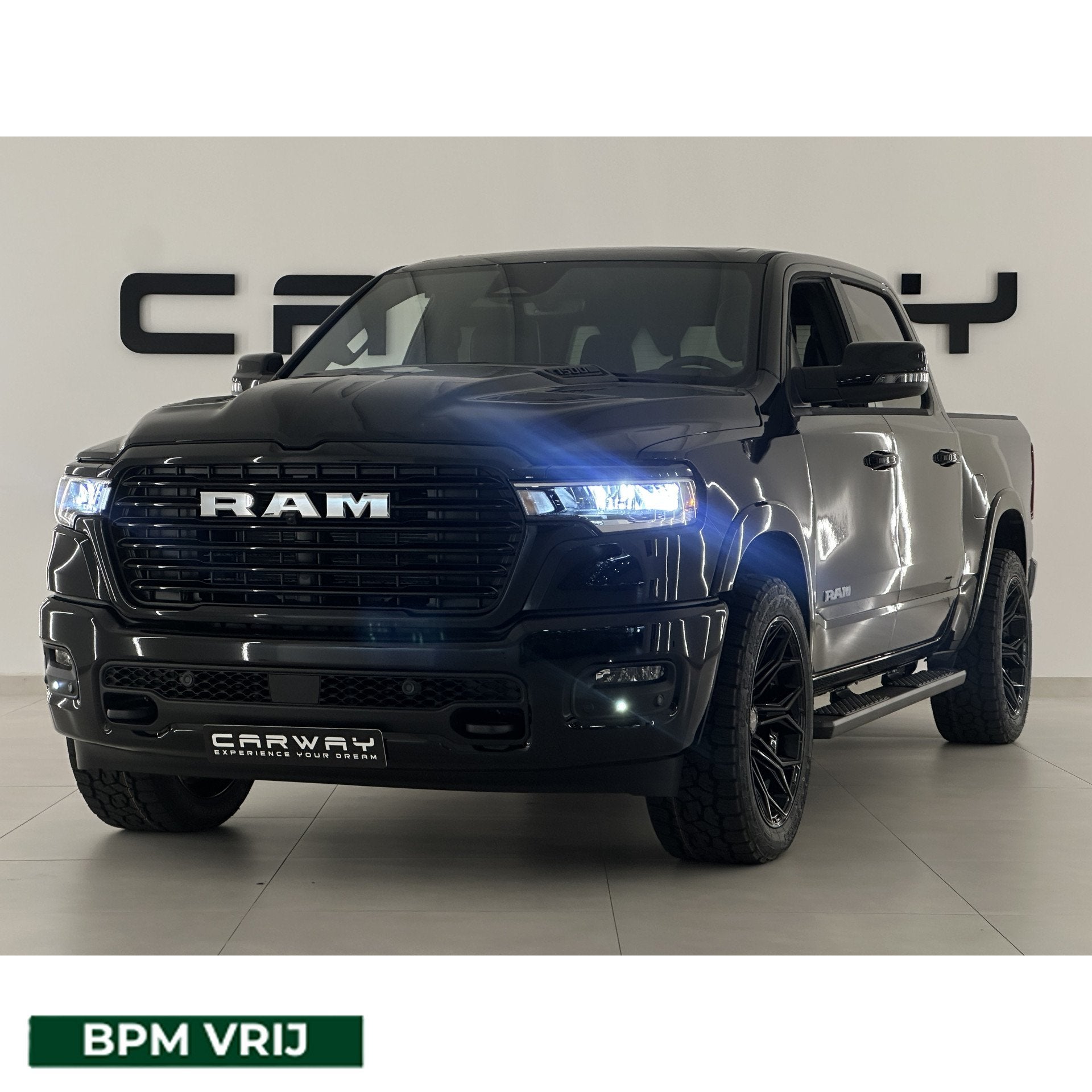 Dodge Ram MY2025 Laramie Sport 3.0L TT Hurrican 420pk, Automaat, Zwart, Bedrijf, Vierwielaandrijving