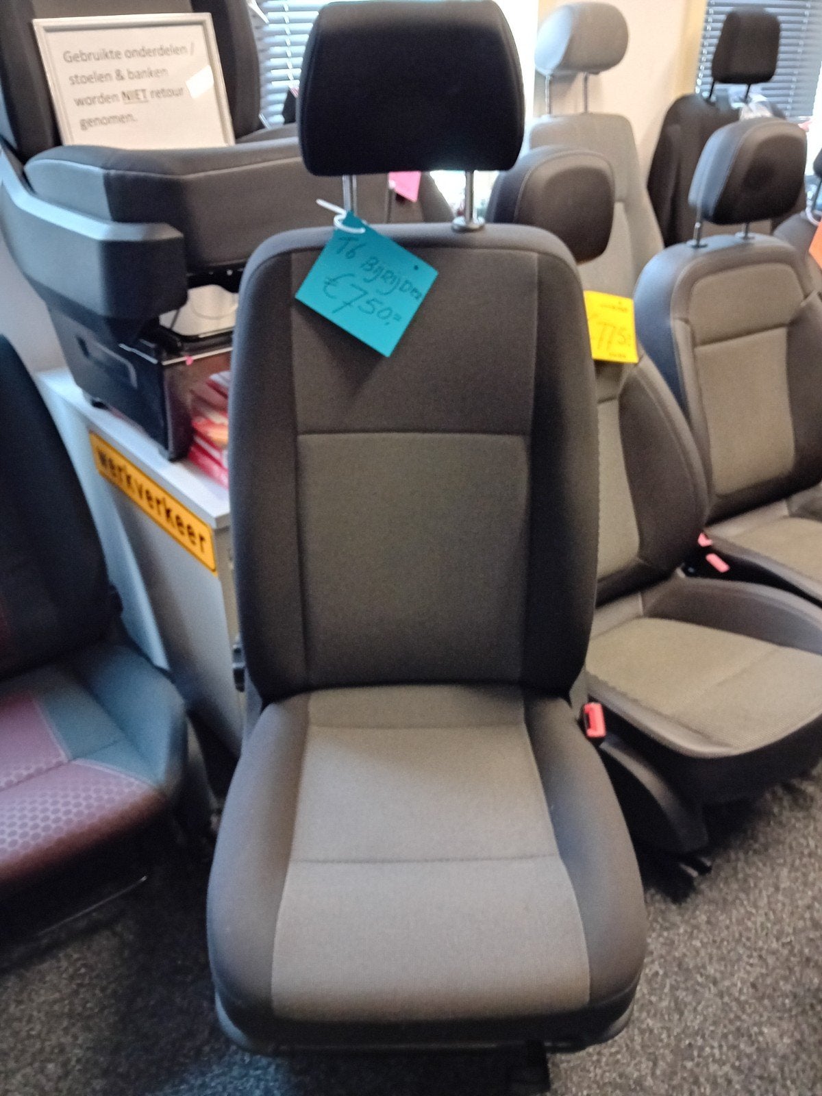 Volkswagen transporter camperstoel / bijrijdersstoel, Ophalen, Zo goed als nieuw