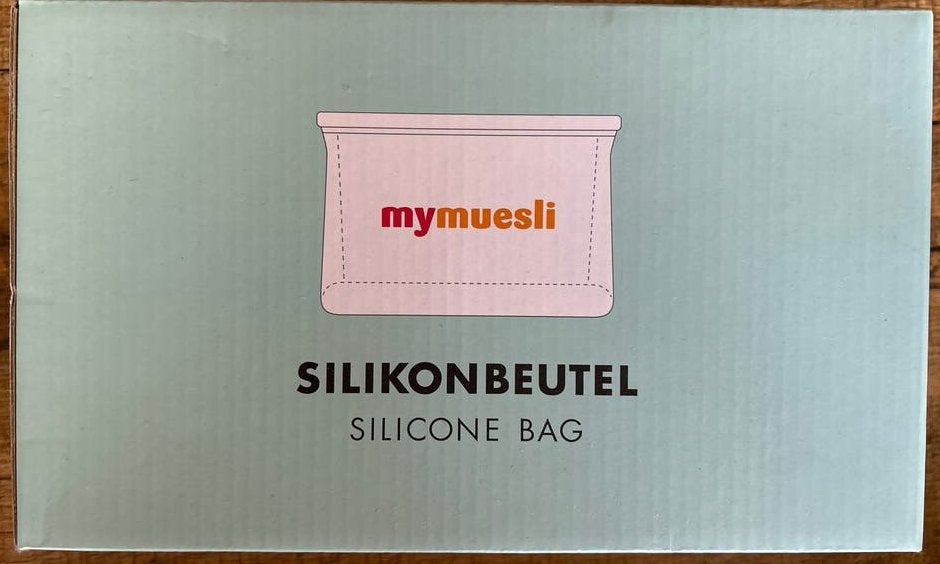 Mymuesli Siliconen Zak - Nieuw in Doos, Overige typen, Nieuw, Ophalen of Verzenden, Meerkleurig