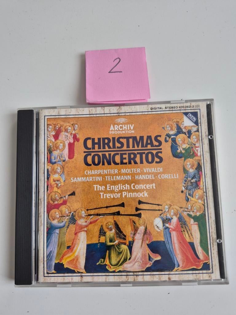 Christmas Concertos - The English Concert Trevor Pinnock, Ophalen of Verzenden, Barok, Gebruikt, Orkest of Ballet