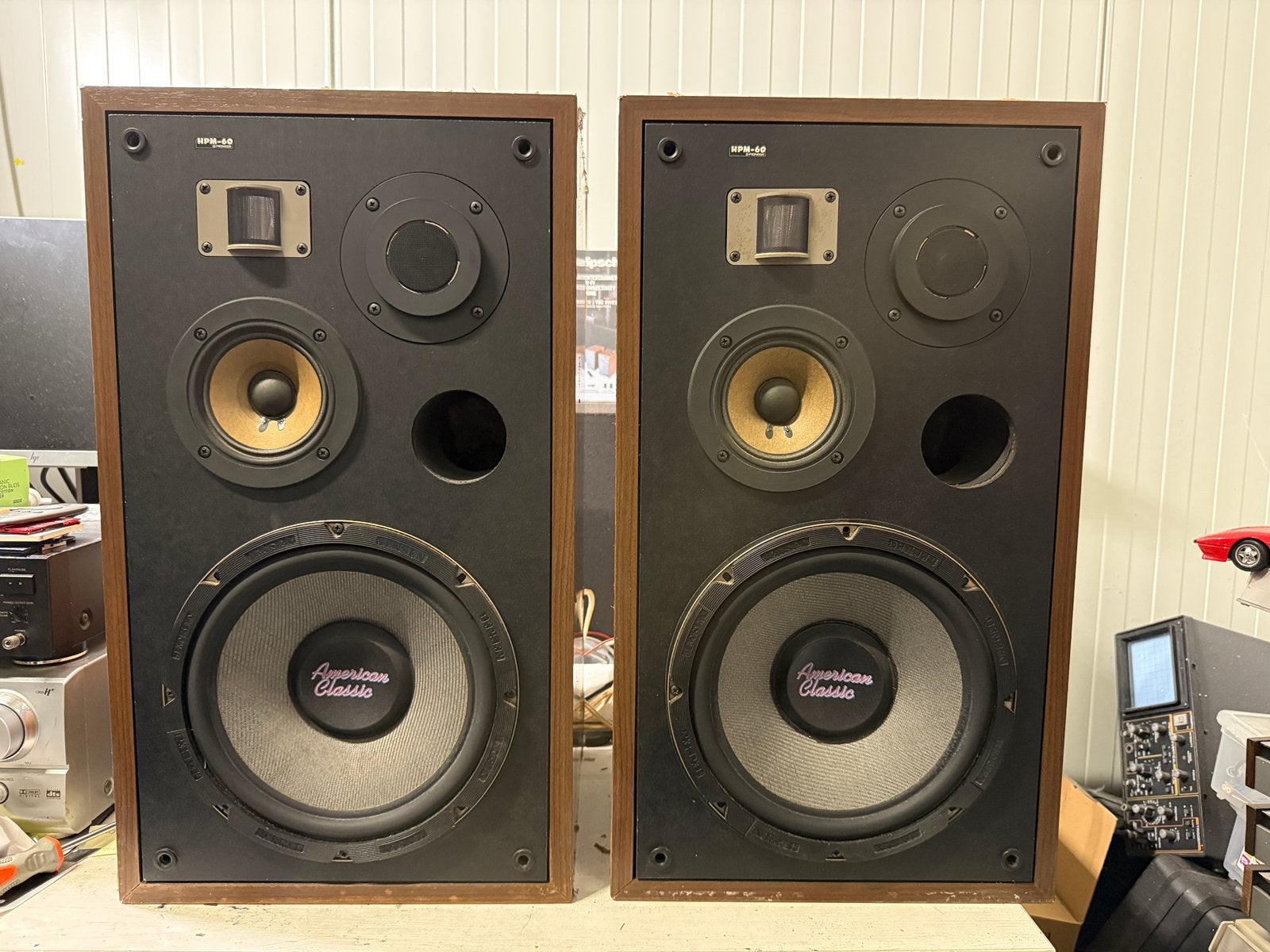 Pioneer HPM-60, Audio, Tv en Foto, Pioneer, Pioneer, Minder dan 60 watt, Front, Rear of Stereo speakers