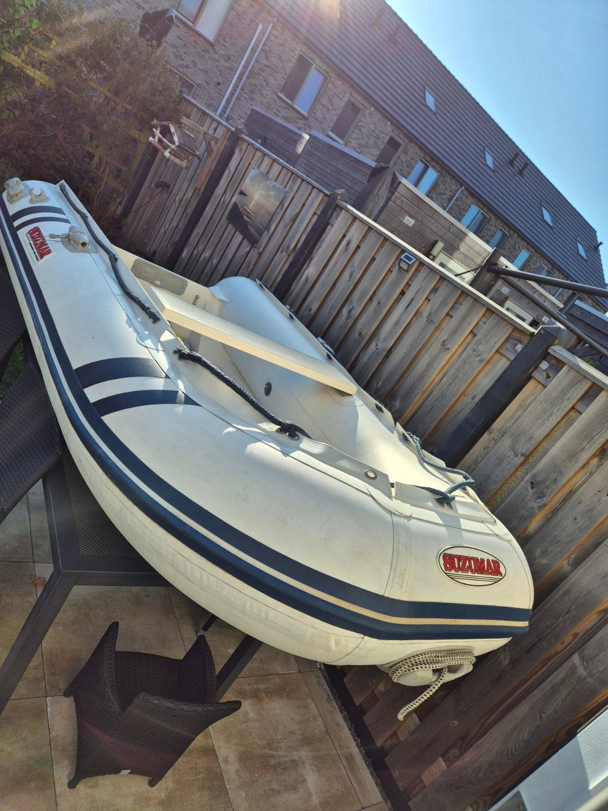 Suzumar rib met 4pk 4takt mercury, Watersport en Boten, Ophalen, Mercury