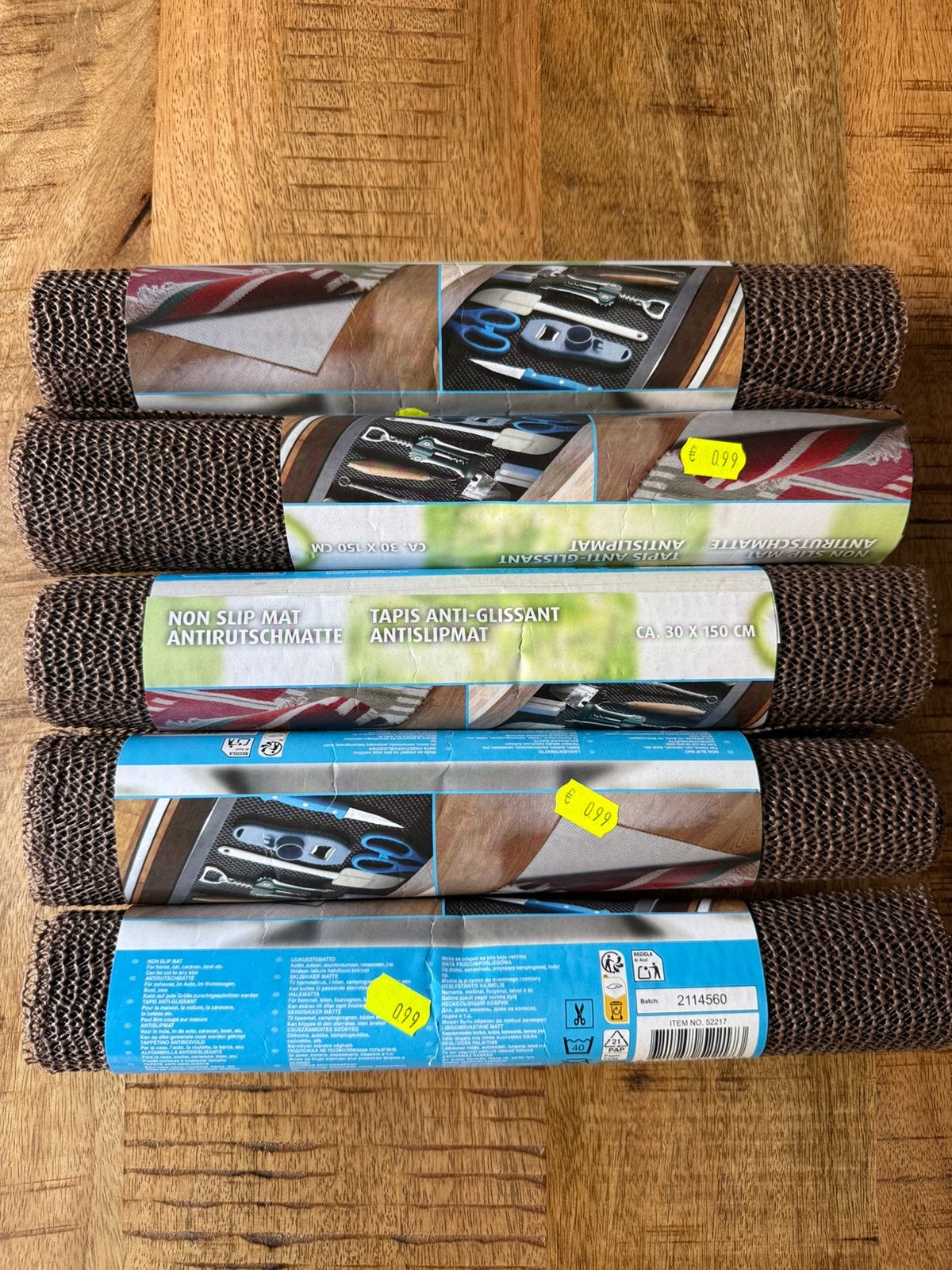 Anti-slip lopers bruin 5 stuks nieuw, Minder dan 50 cm, Bruin, Nieuw, Ophalen of Verzenden