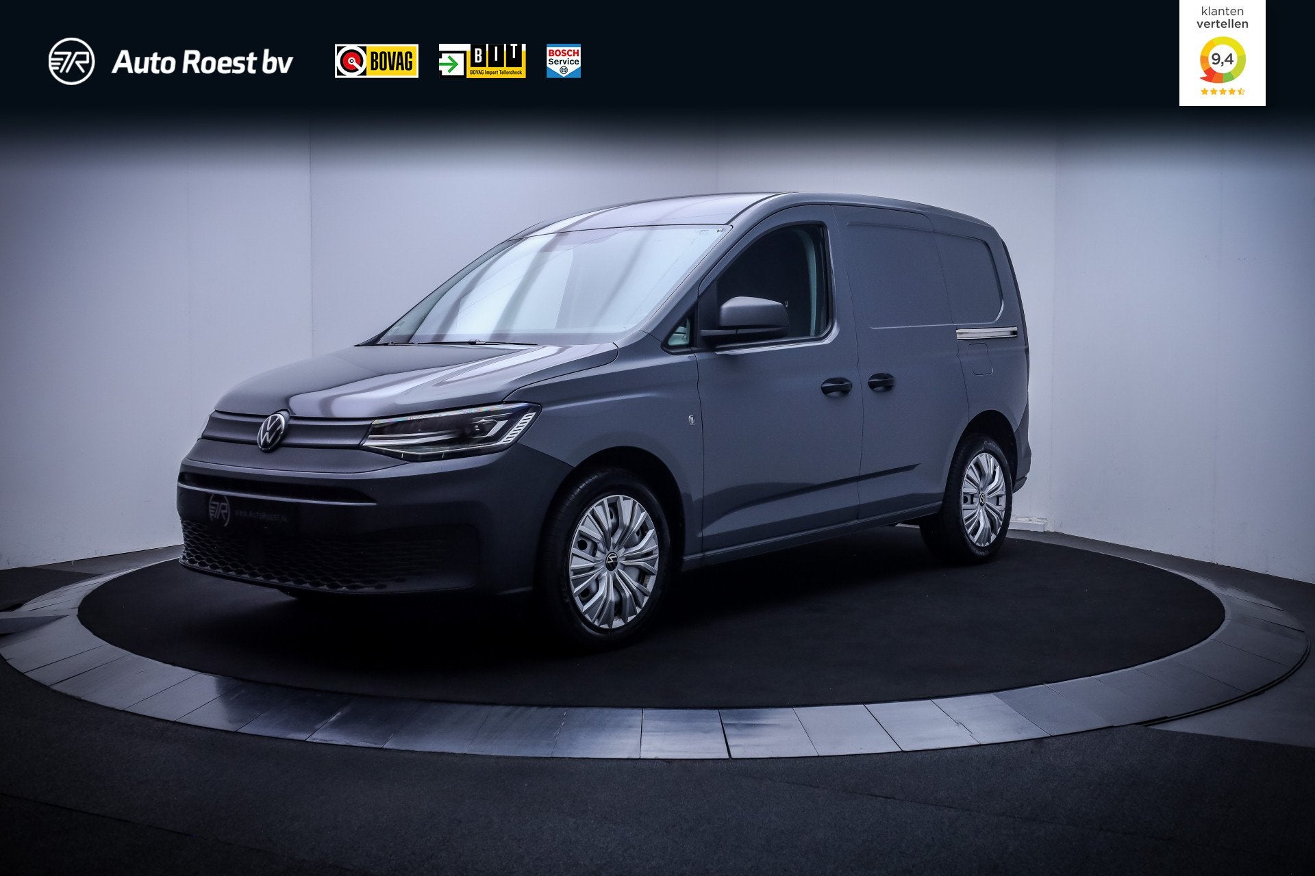 Volkswagen Caddy Cargo 1.5 TSI DSG 1e Eig. 2 X ZIJDEUR | BLU, Auto's, Dealer onderhouden, Zwart, 4 cilinders, Volkswagen