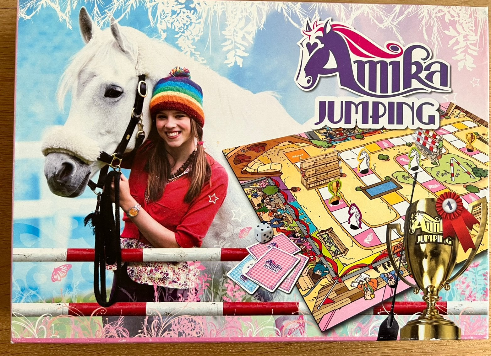 Amika Jumping Paarden Bordspel, Ophalen of Verzenden
