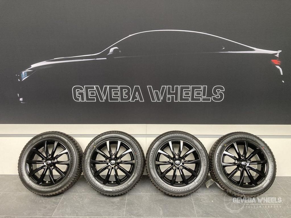 16” Toyota Auris velgen + winterbanden DEMO 5x114.3 TPMS, Gebruikt, -, Banden en Velgen, -