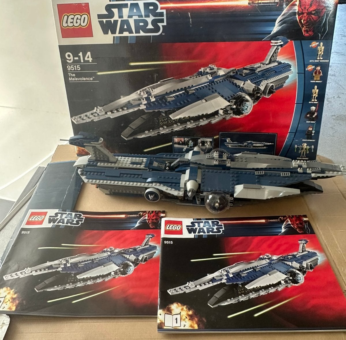 Lego - Star wars 9515, Kinderen en Baby's, Speelgoed | Duplo en Lego, Star Wars, Ophalen of Verzenden, Zo goed als nieuw, Complete set