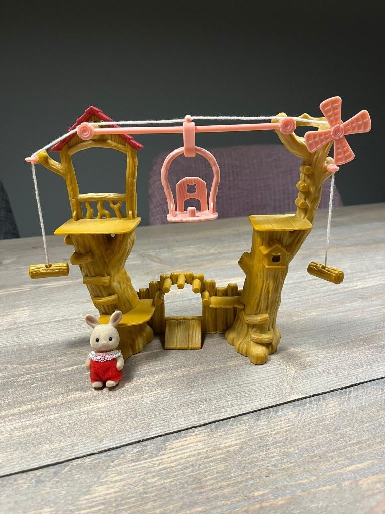 Sylvanian Families baby kabelbaanpark 5452, Ophalen of Verzenden, Zo goed als nieuw, Toebehoren