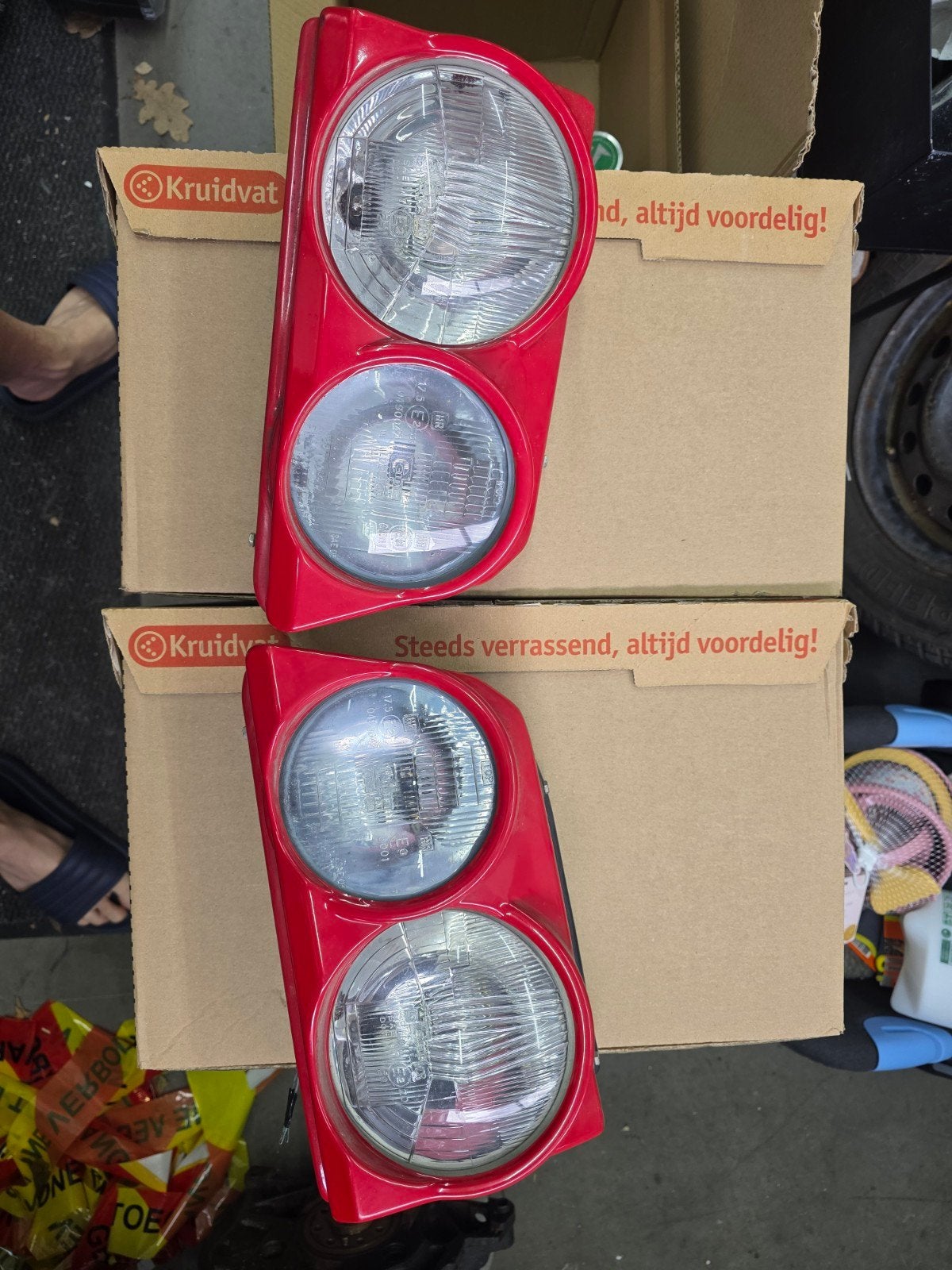 Peugeot 205 (GTI CTI) Morrete koplampen UNIEK!!, Auto-onderdelen, Ophalen of Verzenden, Peugeot