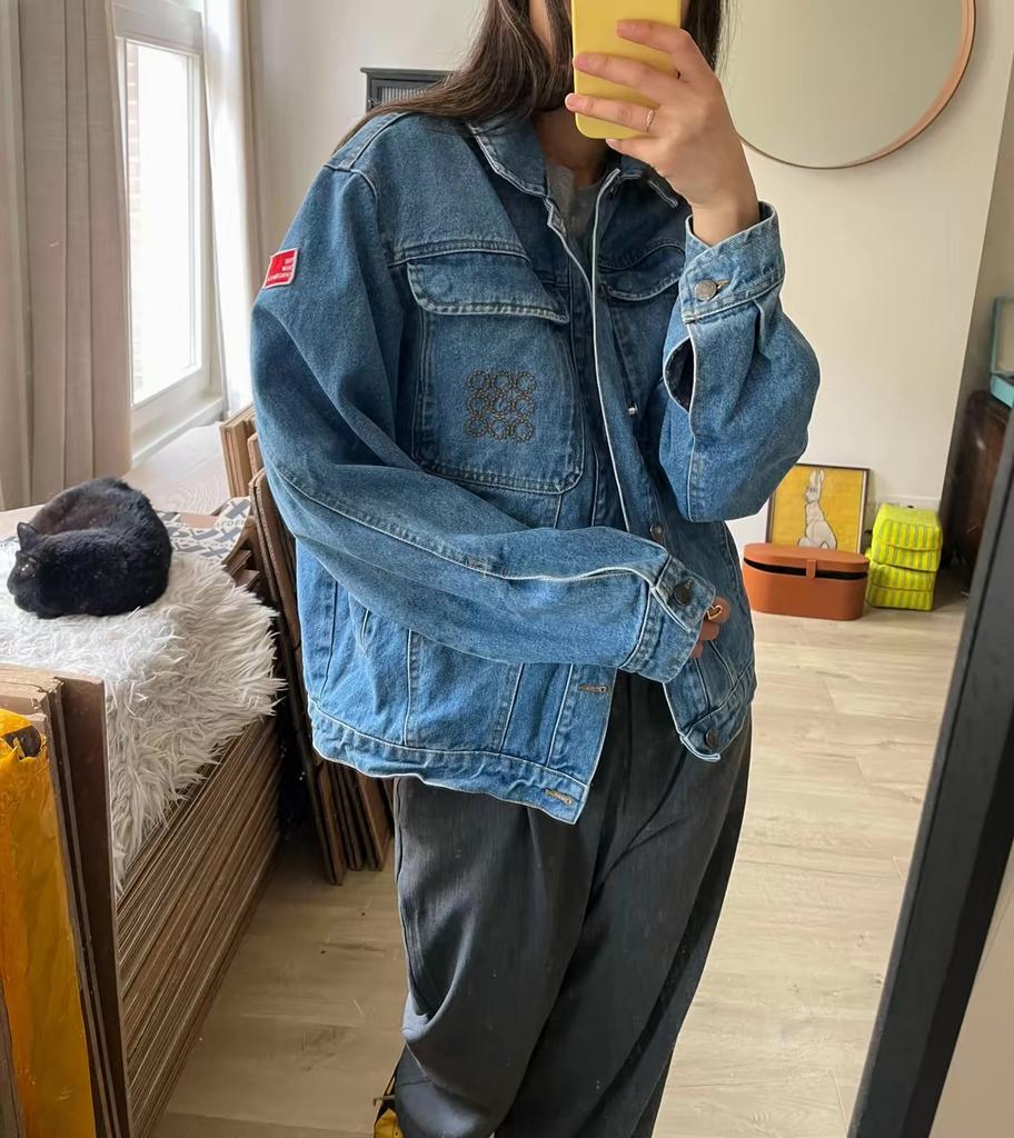 The New Originals Denim Jacket, Ophalen of Verzenden, Zo goed als nieuw, Maat 42/44 (L), Blauw