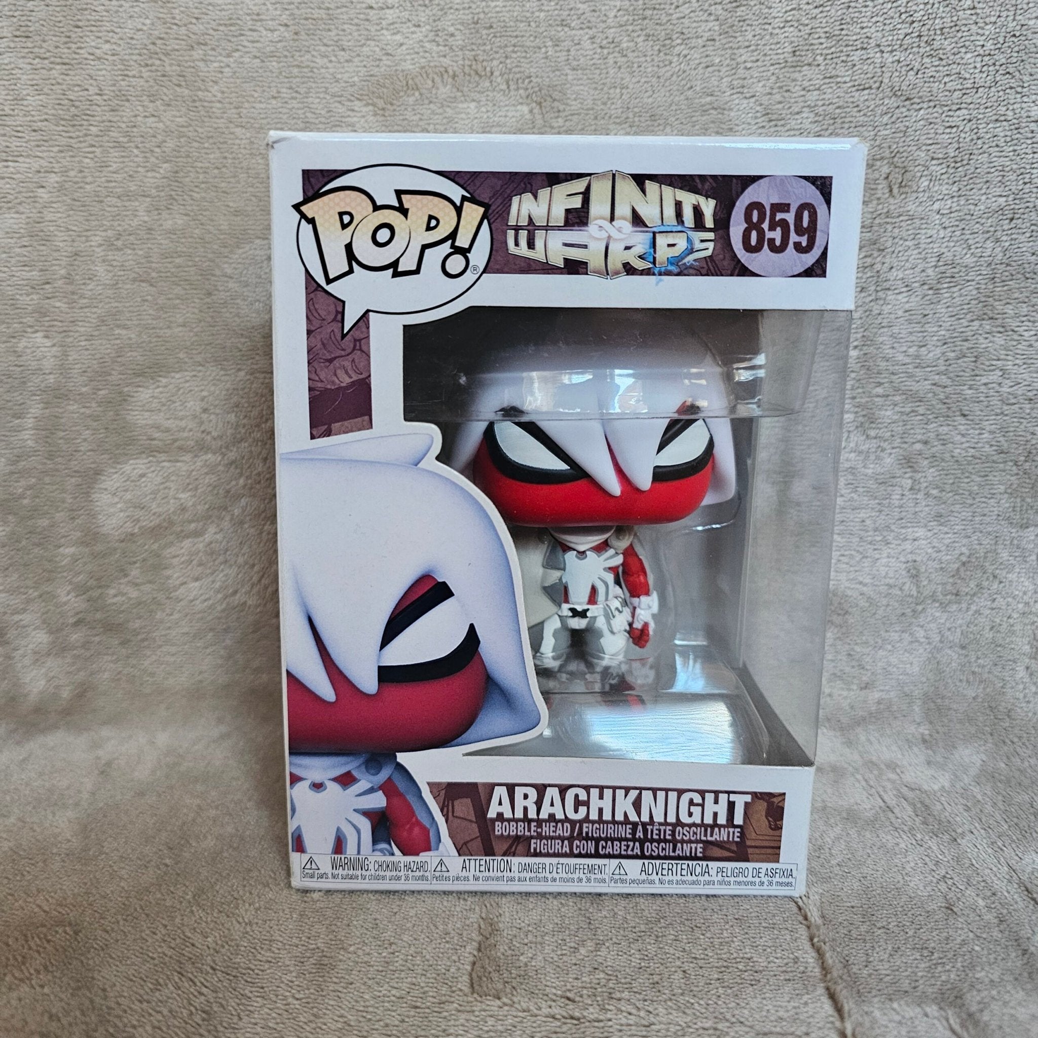 Marvel | Infinity Warps Arachknight #859 Funko Pop! | Funko, Gebruikt, Funko, Onbekend, Ophalen of Verzenden