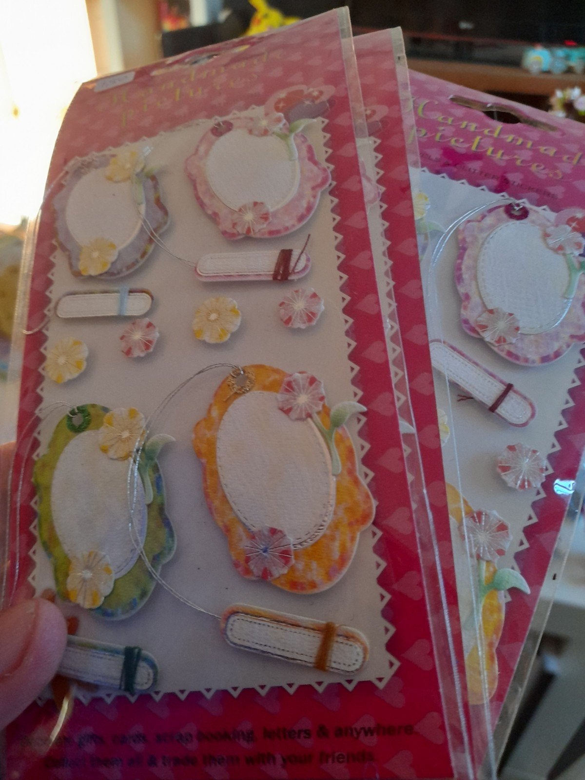 Scrapbooking Versieringen - Handgemaakte Stickers, Ophalen of Verzenden, Nieuw, Versiering of Embellishment, Overige merken