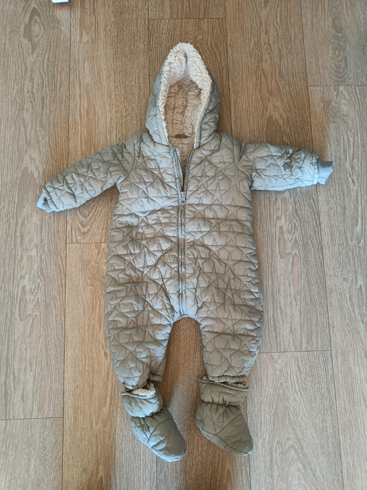 Zara sneeuwpak / skipak maat 74 met afneembare voeten, Overige typen, Jongetje of Meisje, Ophalen of Verzenden, Zo goed als nieuw