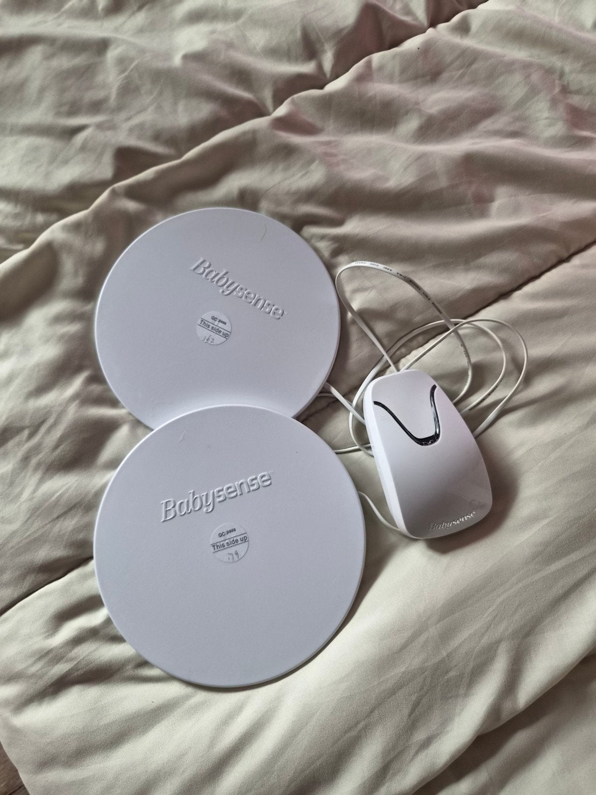 Babysense Ademhalingsmonitor met 2 Sensorplaten, Kinderen en Baby's, Babyfoons, Gebruikt, 250 meter of meer, Ophalen of Verzenden