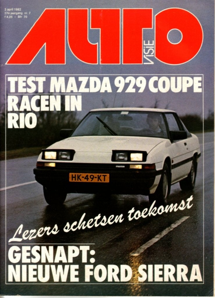 Autovisie test Mazda 929 Coupe April 1982, Ophalen of Verzenden, Gelezen, Mazda