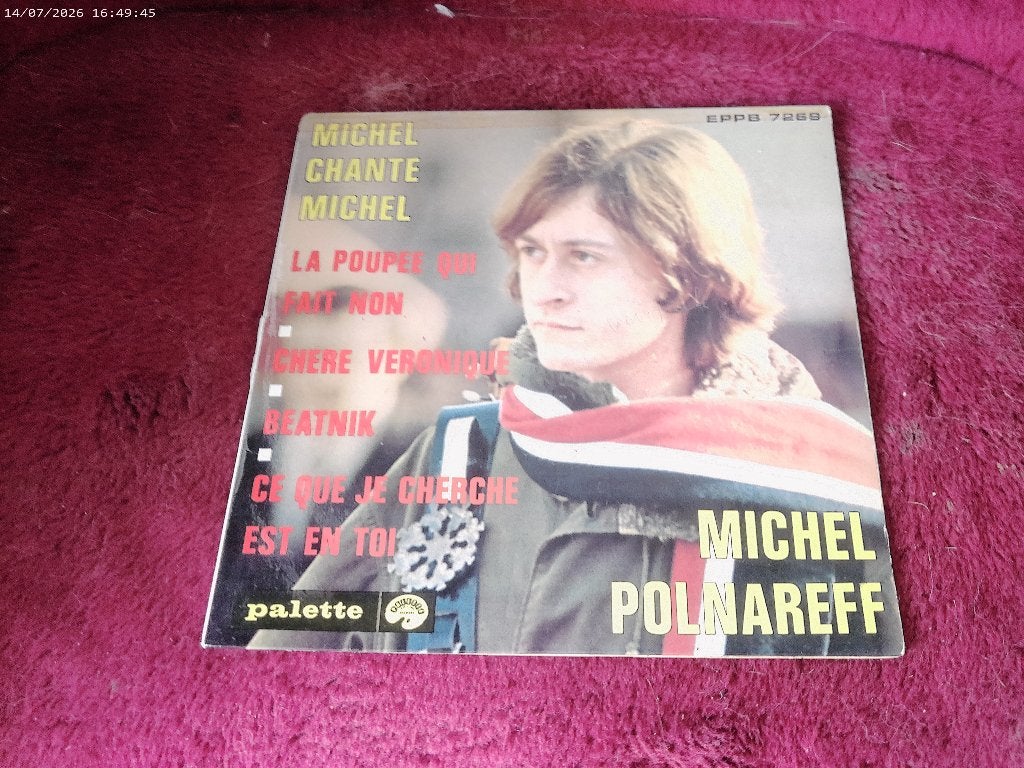 Michel Polnareff - EP Michel chante Michel, Gebruikt, 7 inch, Pop, EP