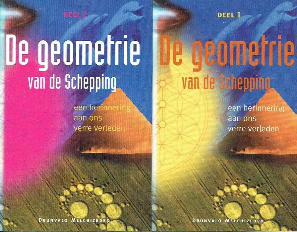 Drunvalo Melchizedek De geometrie van de Schepping DEEL 1&2, Boeken, Esoterie en Spiritualiteit, Verzenden, Zo goed als nieuw