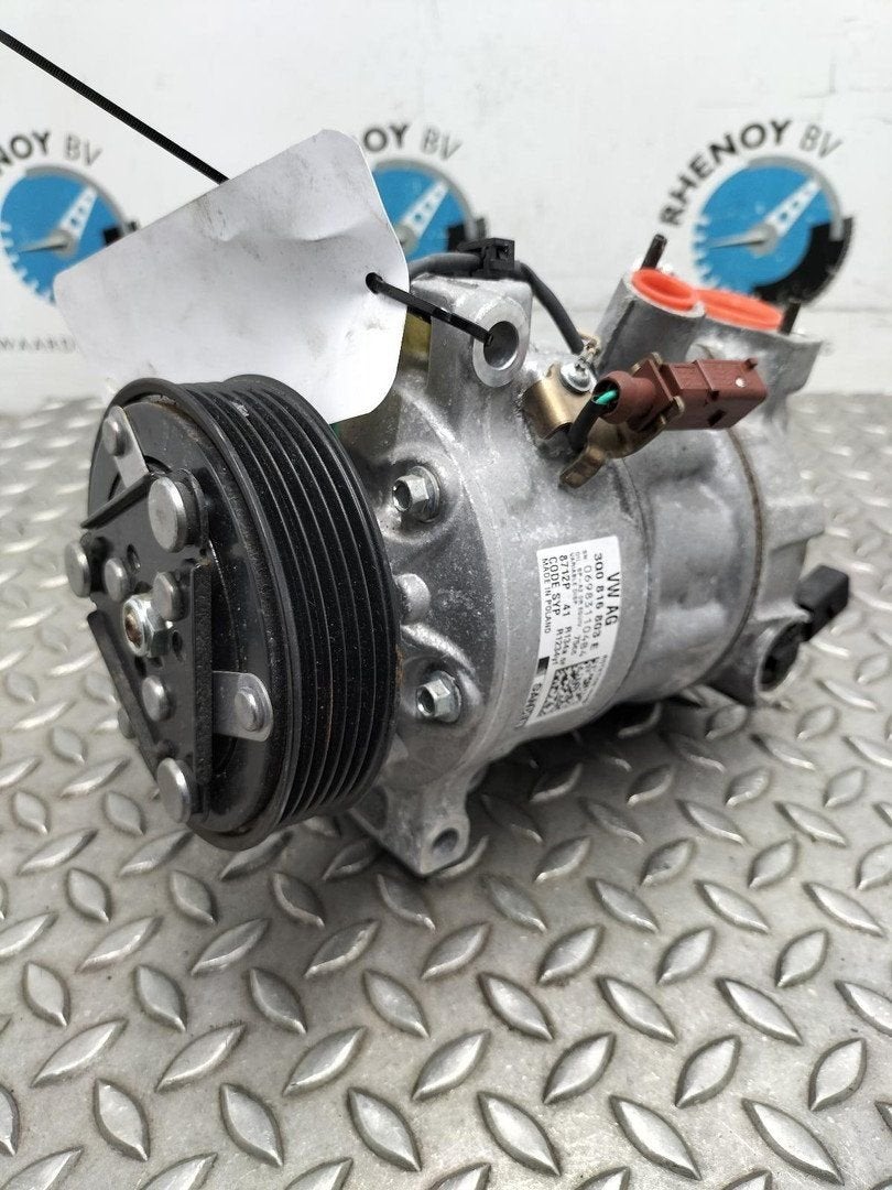 SKODA FABIA AIRCO COMPRESSOR / AIRCOPOMP 3Q0816803E 2022, Ophalen of Verzenden, Gebruikt, Stiba lid