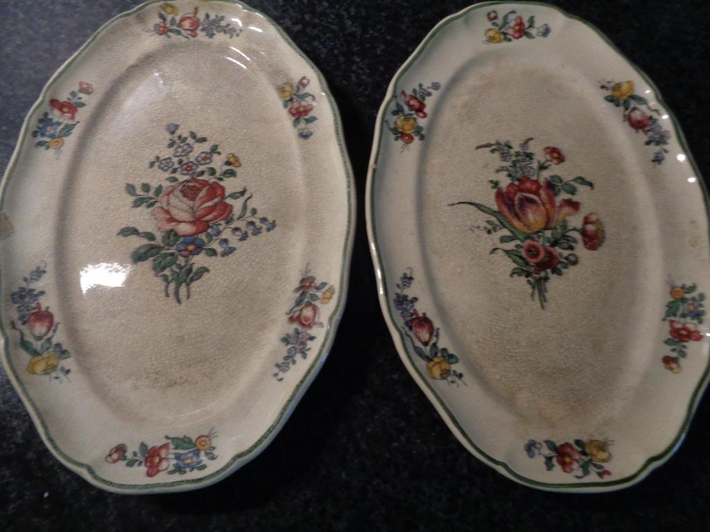 2 oude schaaltjes va alt strassburg, Ophalen of Verzenden