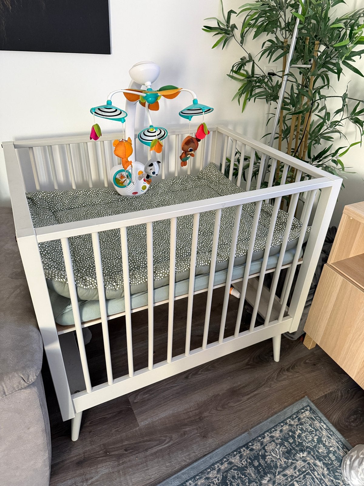 Box Europe Baby Evy Oatmeal | hoezen, kleden, matras, Ophalen, Zo goed als nieuw, Rechthoekig, In hoogte verstelbaar