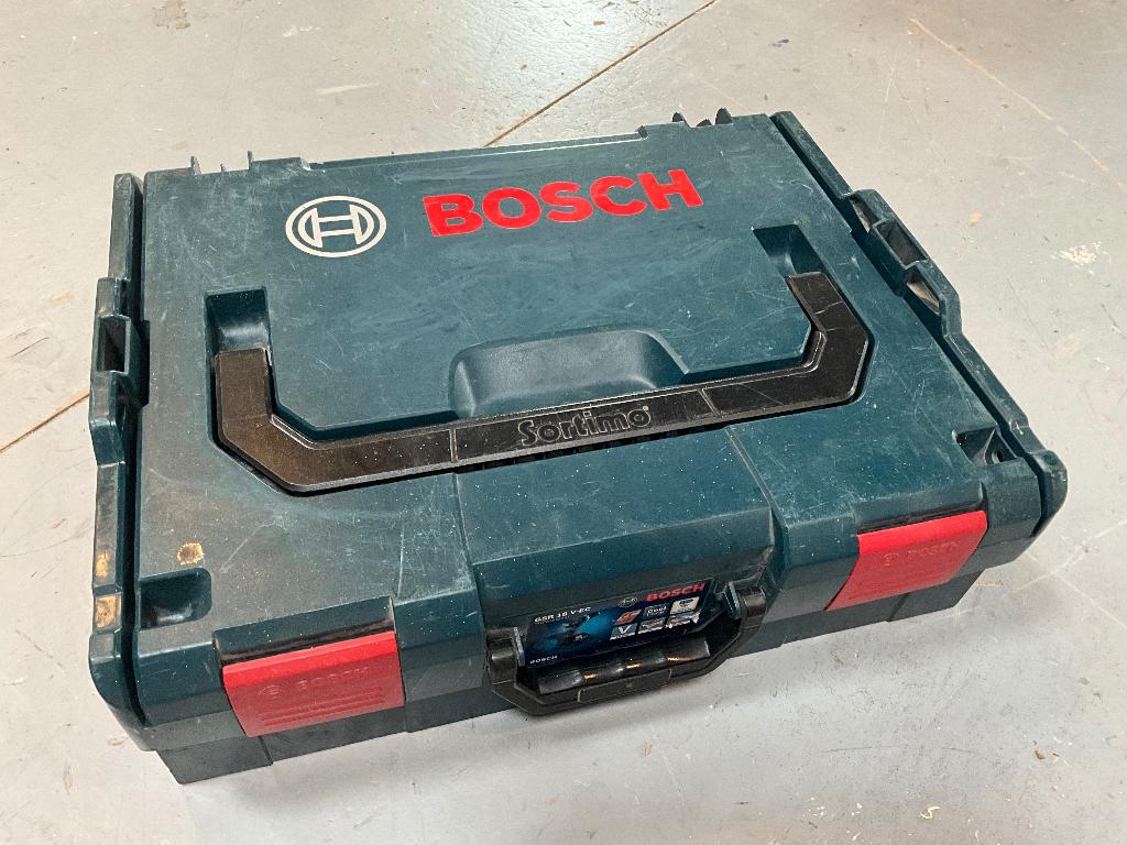 bosch blauw koffer leeg, Doe-het-zelf en Verbouw, Gereedschapskisten, Ophalen, Gebruikt