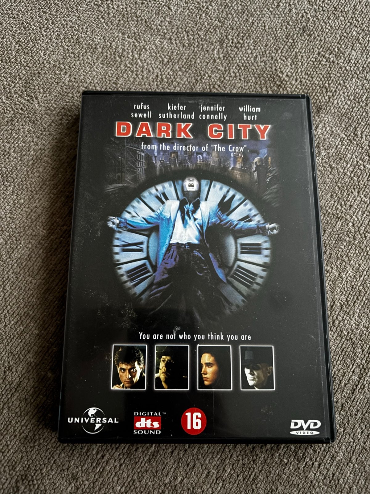 Dark City DVD - Sci-fi thriller van de regisseur van The Cro, Vanaf 16 jaar, Nederlands, Actiethriller, Ophalen of Verzenden