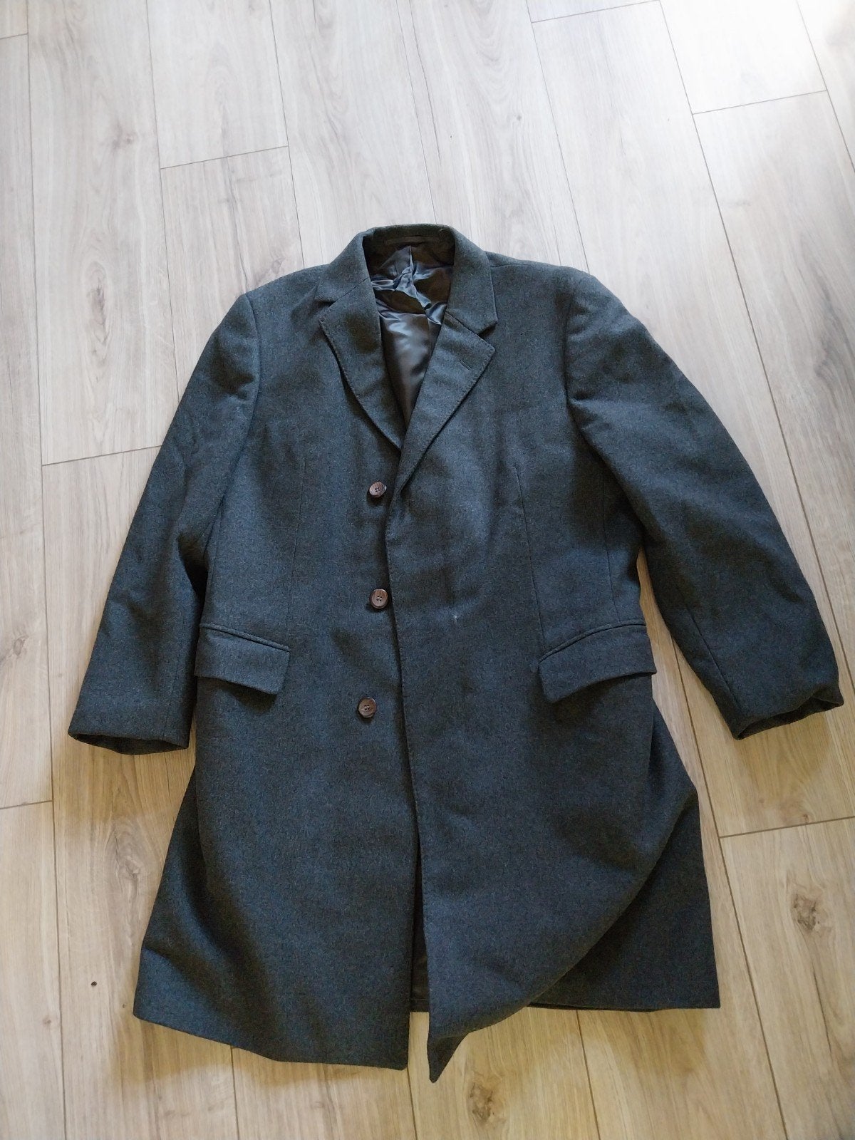 Manteljas maat 52, Kleding | Heren, Ophalen of Verzenden, Zo goed als nieuw, Maat 52/54 (L)