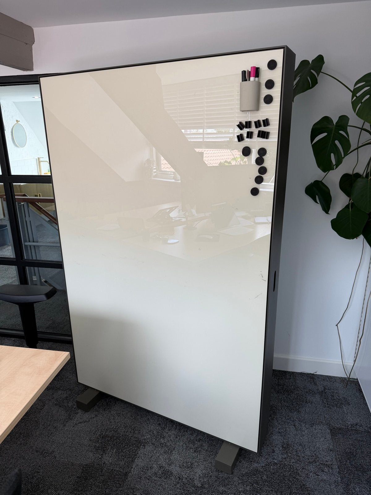 LINTEX UNIT Textile/Glass akoestisch paneel & whiteboard, Aankleding binnen, Ophalen, Gebruikt, Inrichting